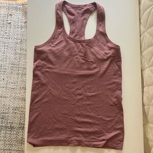 SIZE 6 PINK LULULEMON RACERBACK TANK- GREAT CONDITION!